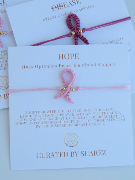 Breast Cancer Awareness Bracelets