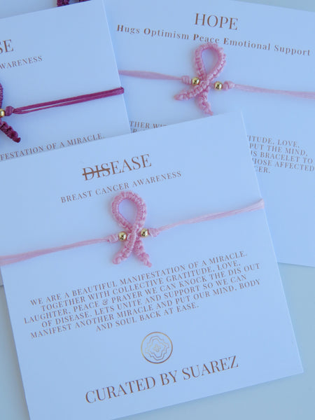 Breast Cancer Awareness Bracelets
