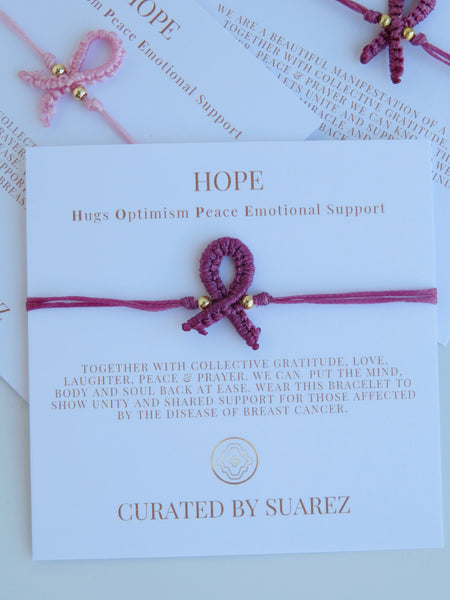Breast Cancer Awareness Bracelets