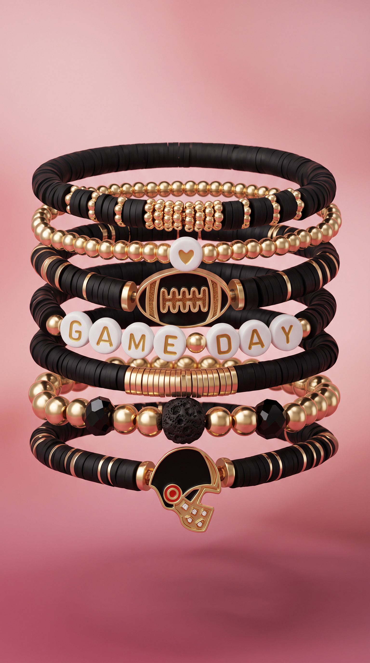 GAME DAY WRIST STACKS - FOOTBALL