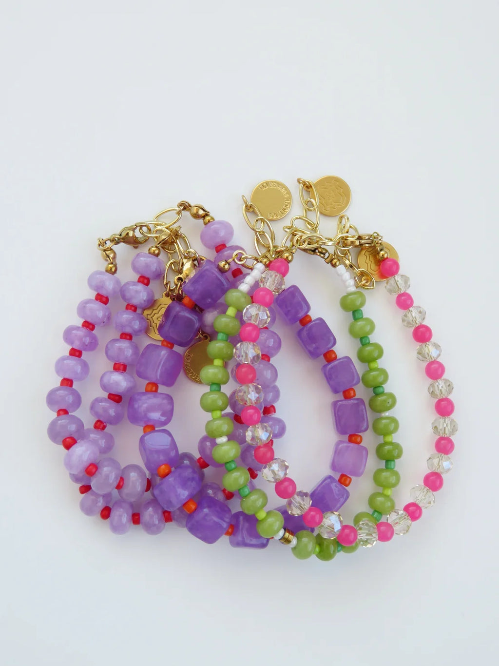 Color Pop Beaded Bracelets
