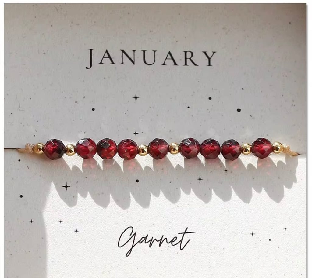 Crystal Birthstone Bracelet