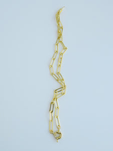 Spring Clasp Charm Bar Necklaces