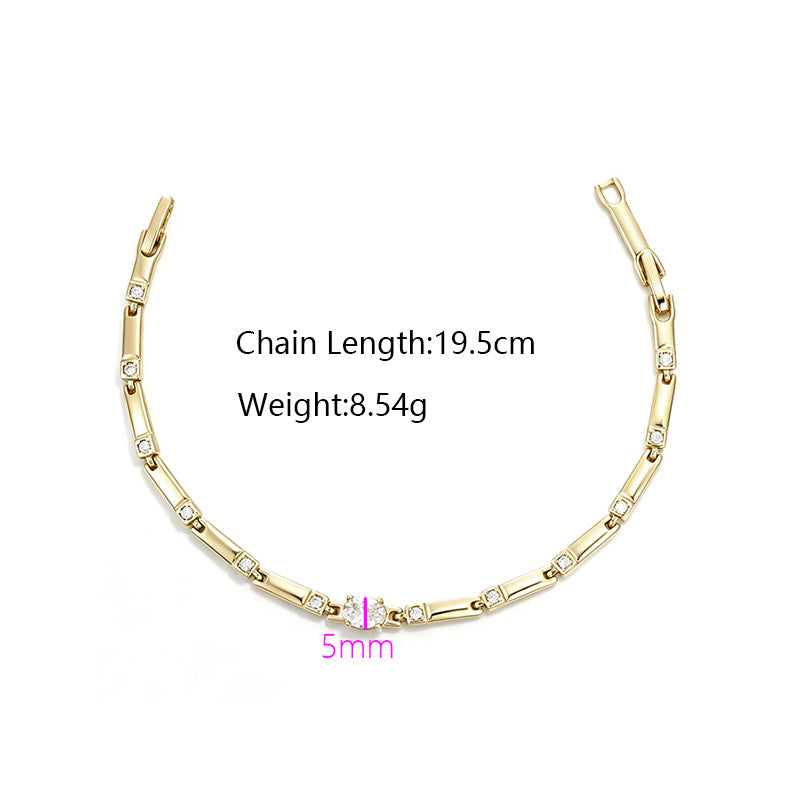 Solitaire Diamond Bracelet