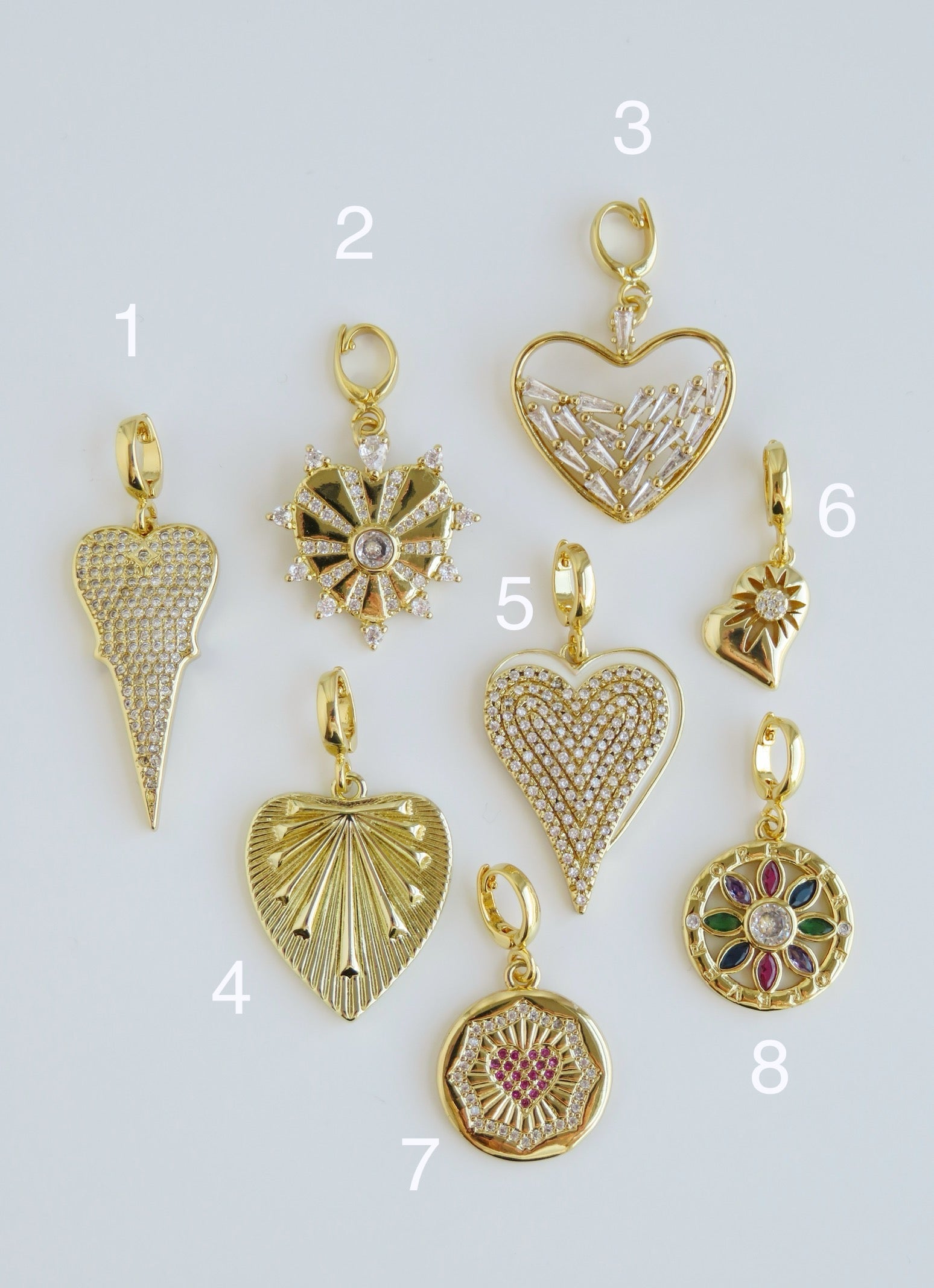 Filled With Love - Heart Charms