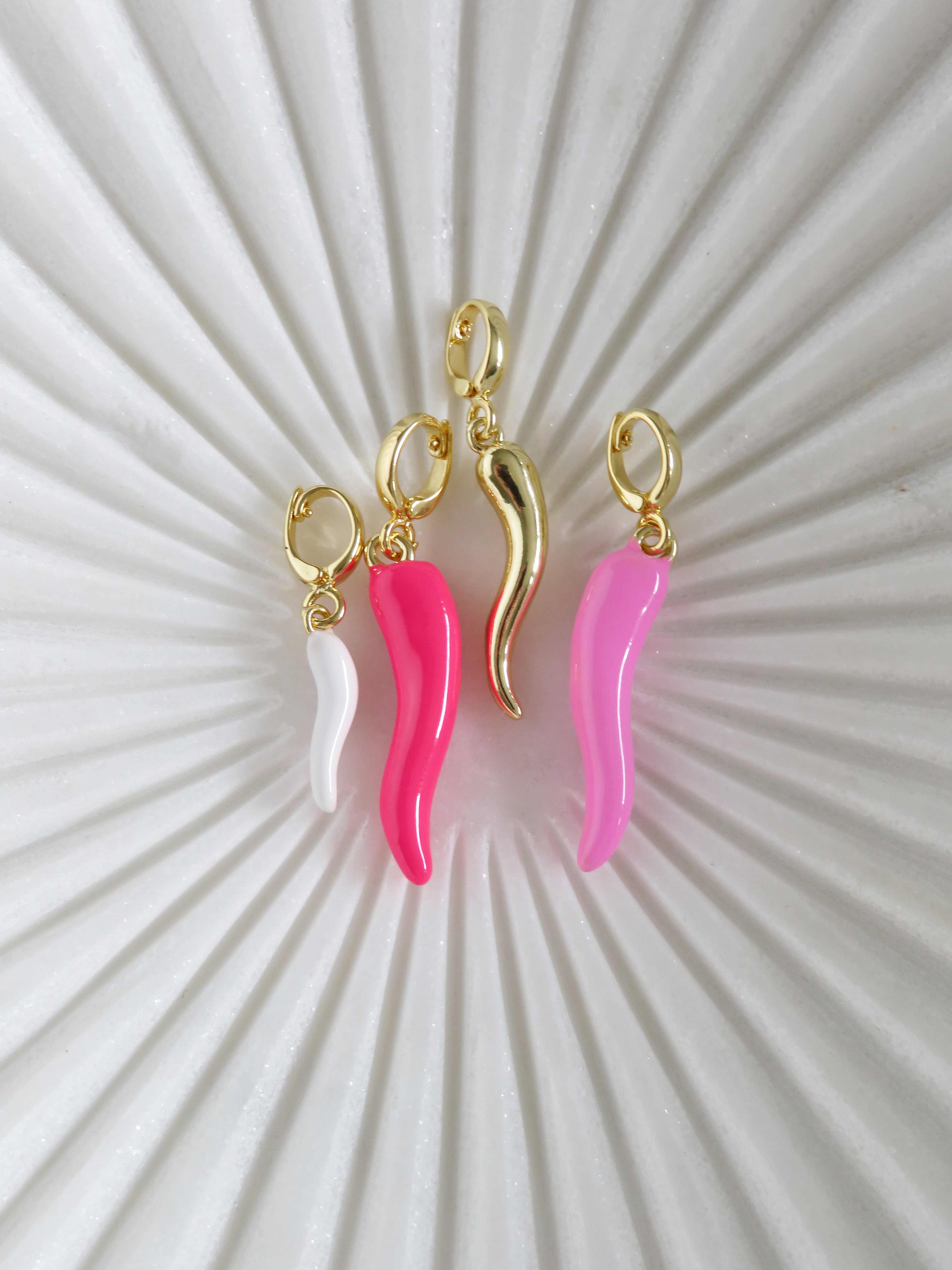 Essential Protection - Cornicello Charms with Hinged Clasp