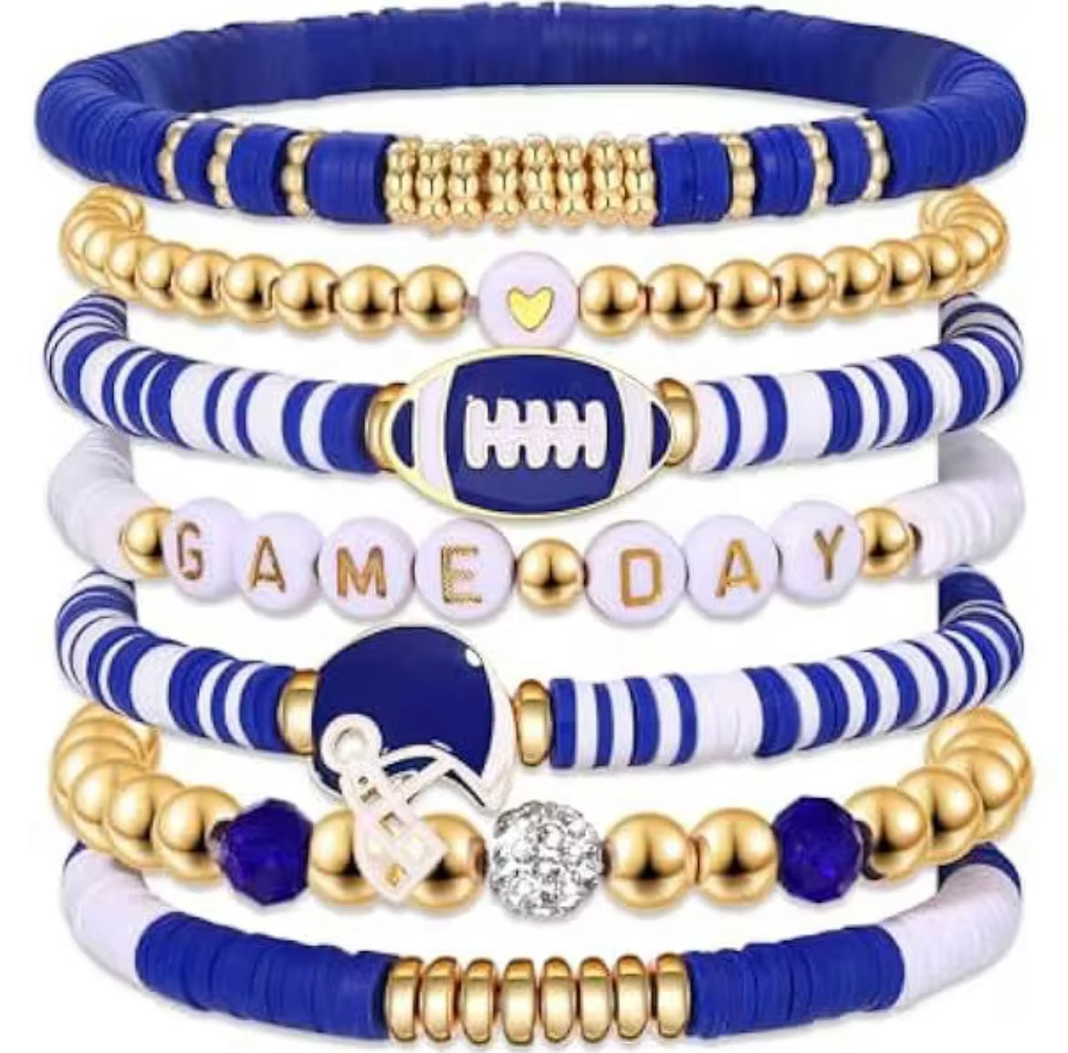 Game Day Wrist Stacks - Football