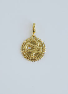 Serpent Charms with Hinged Clasp