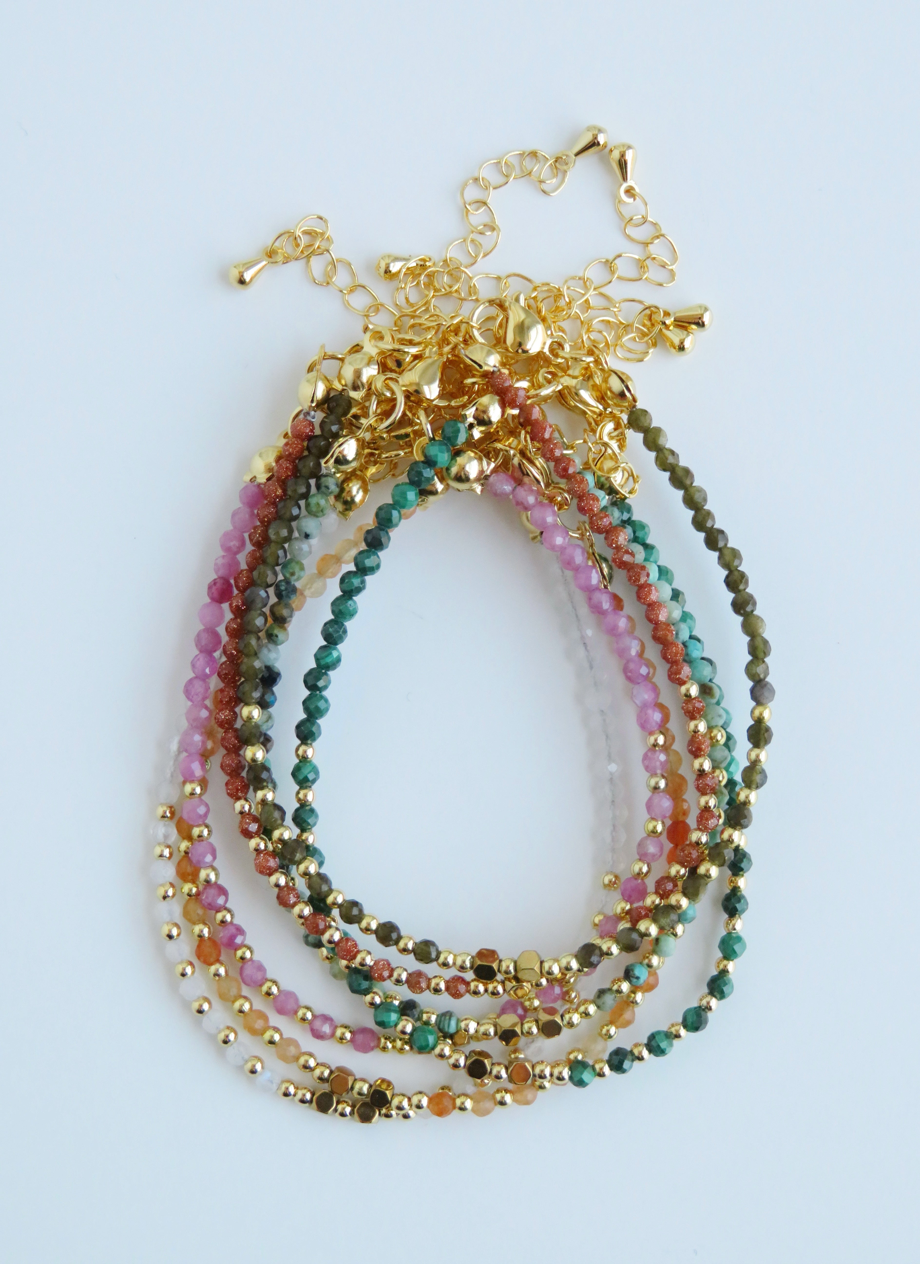 Crystal Beaded Bracelets