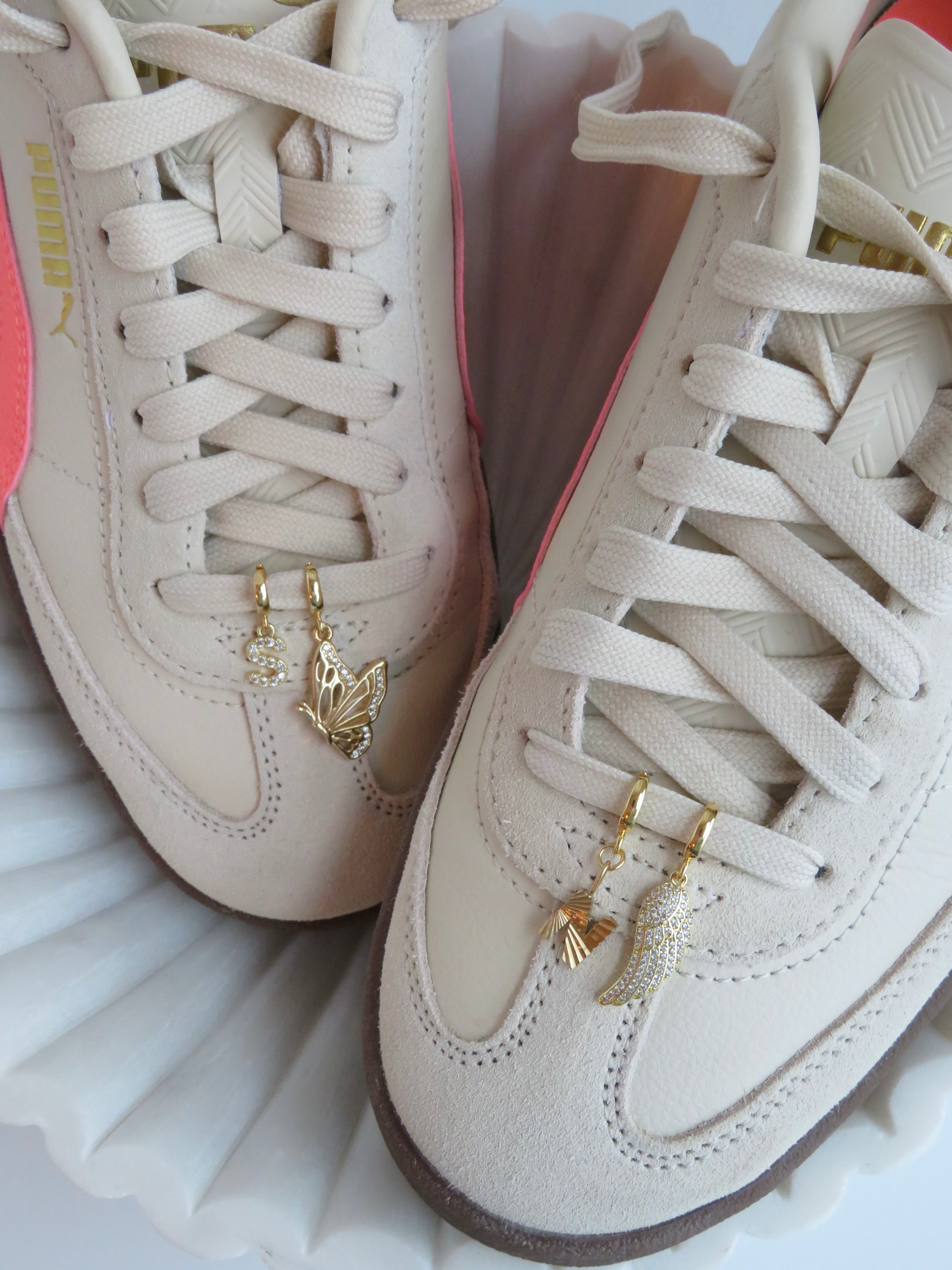 Divine Guidance - Angel Wing Charm with Hinged Clasp