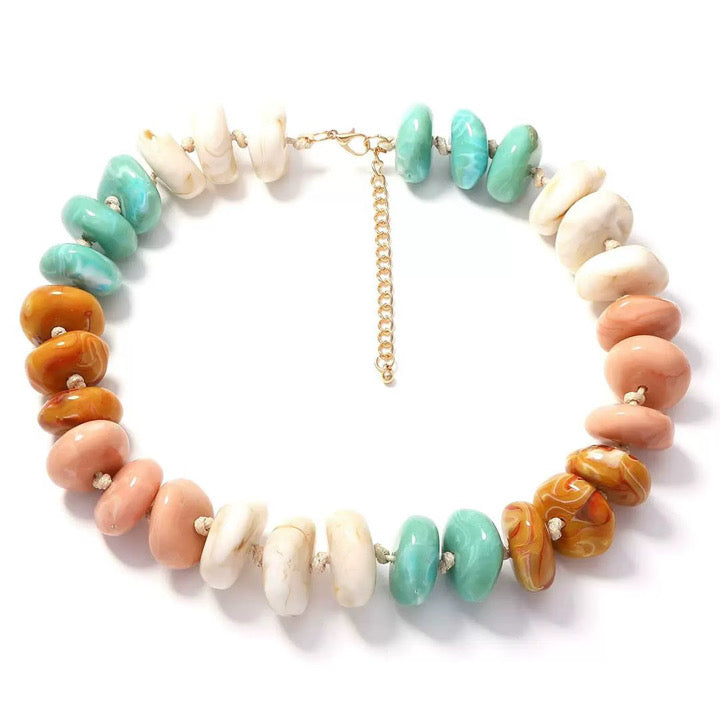 Mallorca Rondelle Necklaces