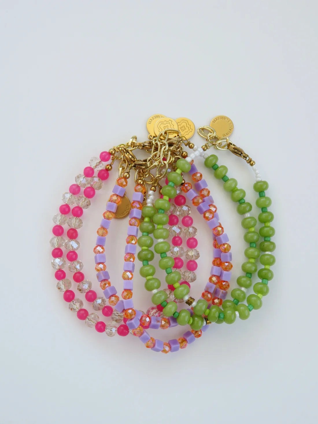 Color Pop Beaded Bracelets