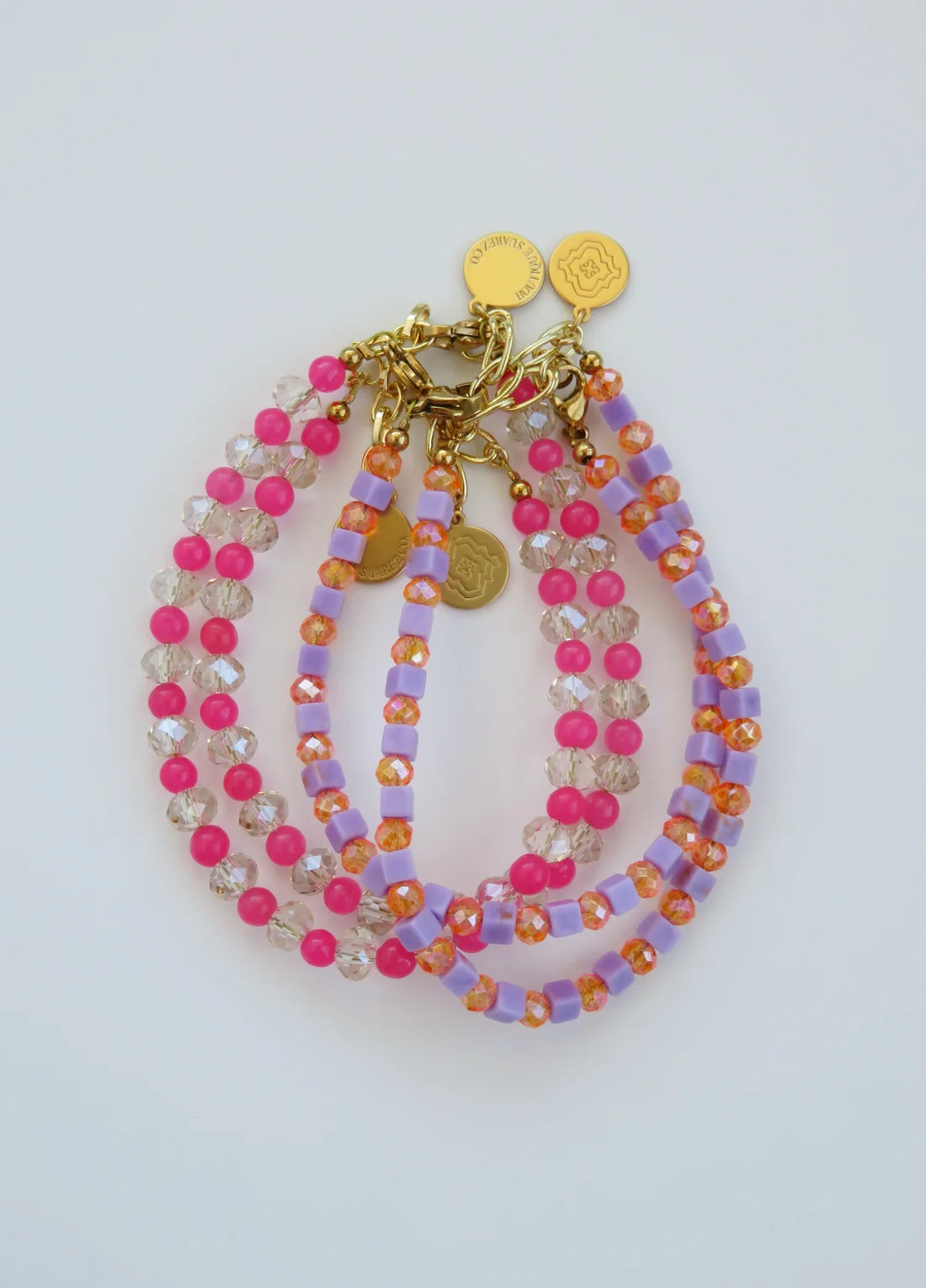 Color Pop Beaded Bracelets