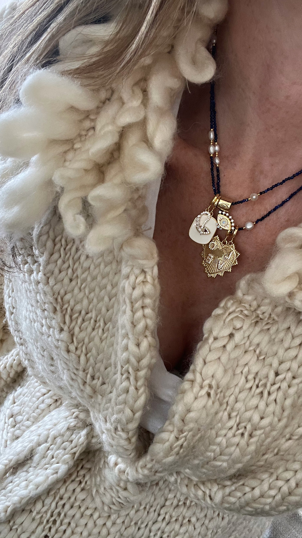 Embrace LOVE Within -  Heart Pendants