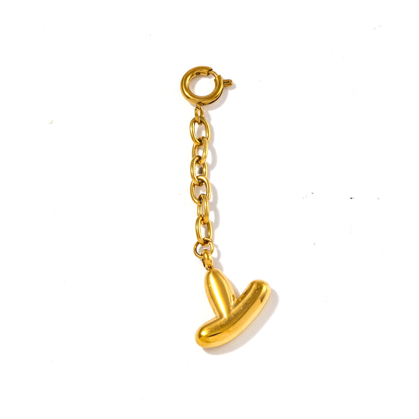 Unique Souls - Bubble Letter Bikini Charms Hinged Clip Clasp - Made for the Water