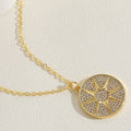8 Point Golden Star Necklace