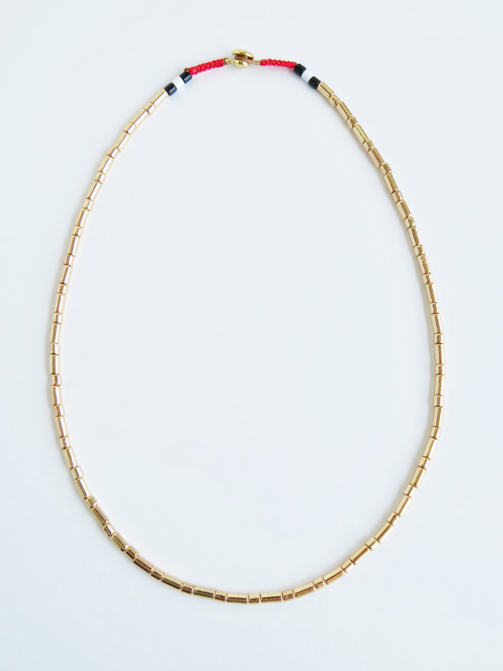 Enamel Tube Necklaces - add charms!
