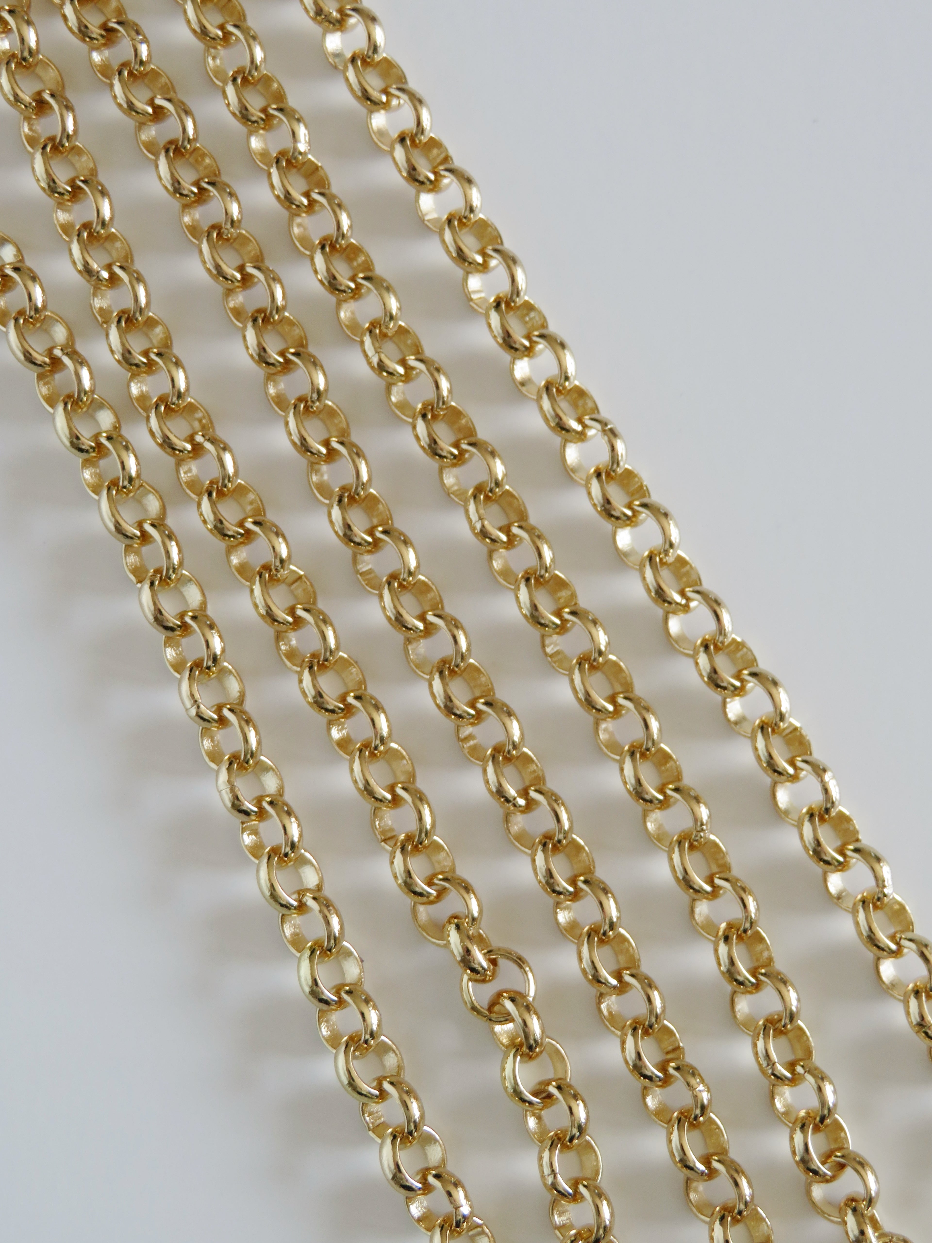 Rolo Links - 14k Gold Plated