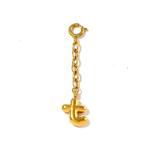 Unique Souls - Bubble Letter Bikini Charms Hinged Clip Clasp - Made for the Water