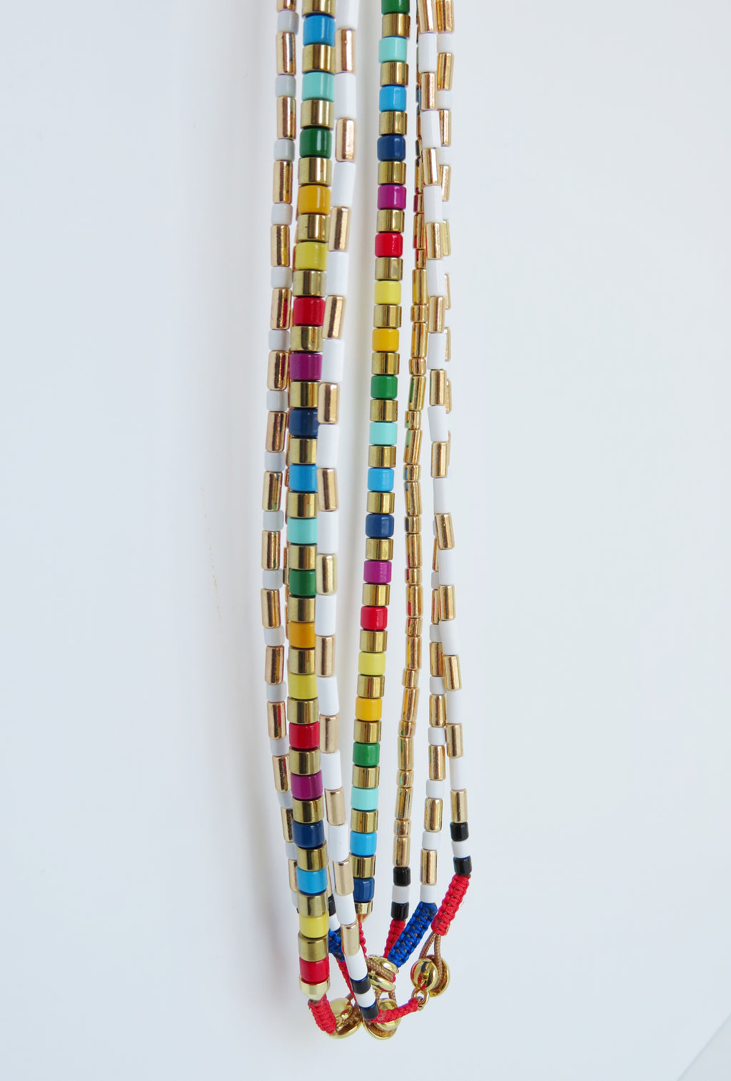 Stella Enamel Tube Necklaces