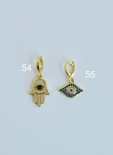 Symbolic Clip Charm  - Charms with Hinged Clasp