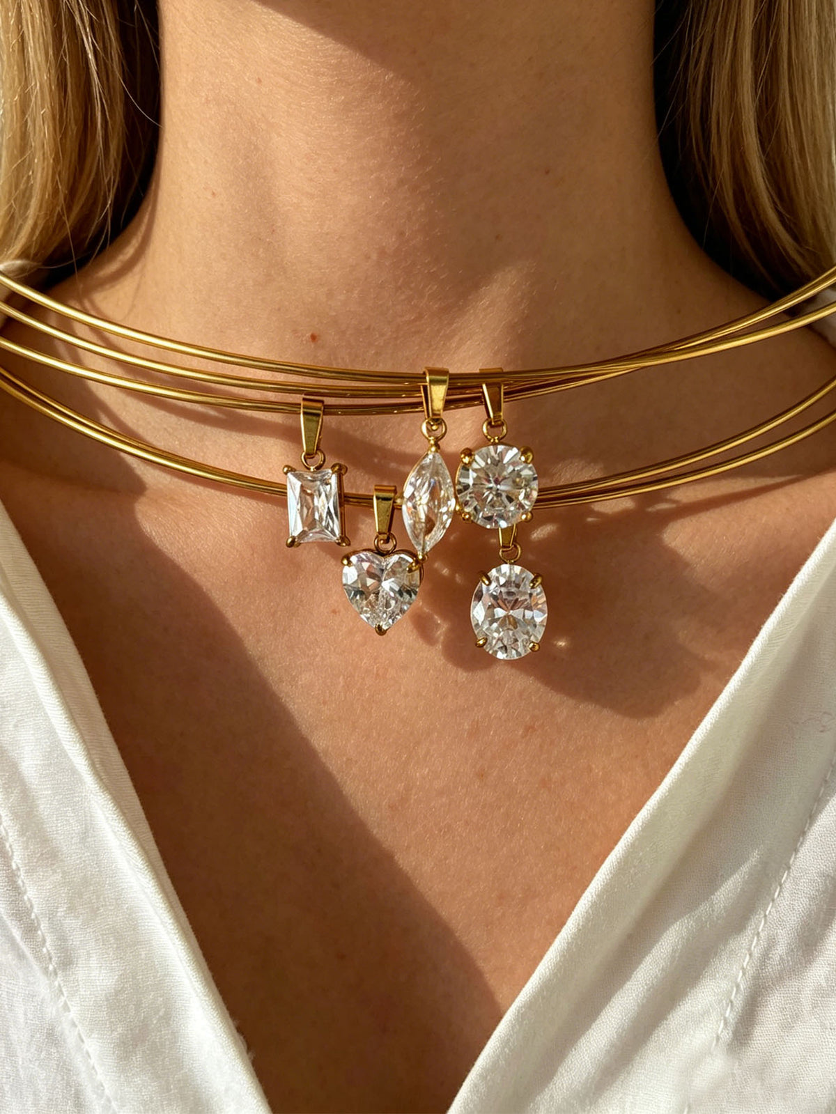 Diamond Collar Necklace