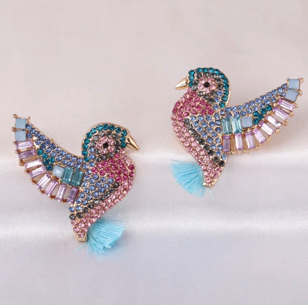 Birds of Paradise Earrings