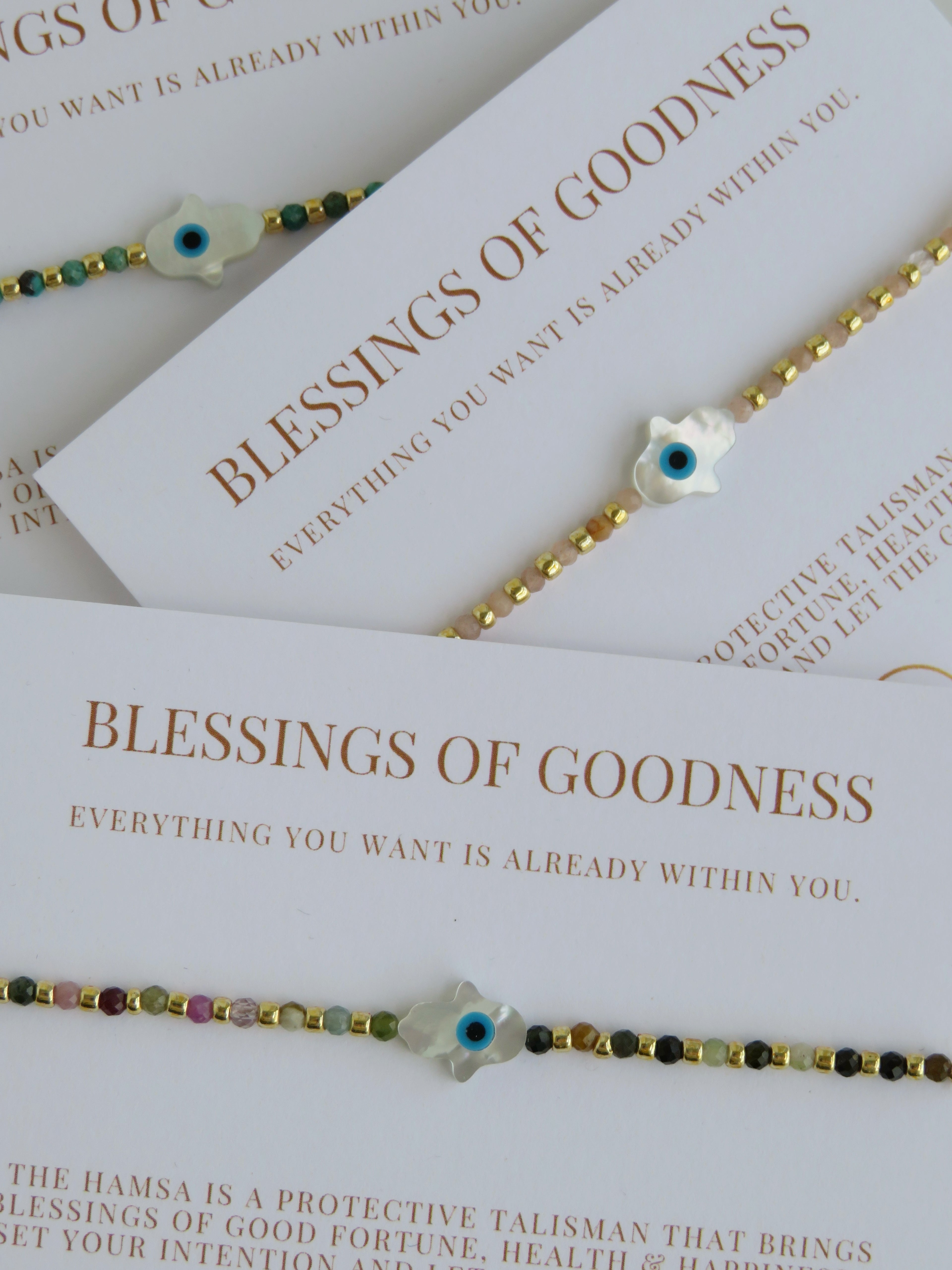 Pearl Hamsa Bracelet