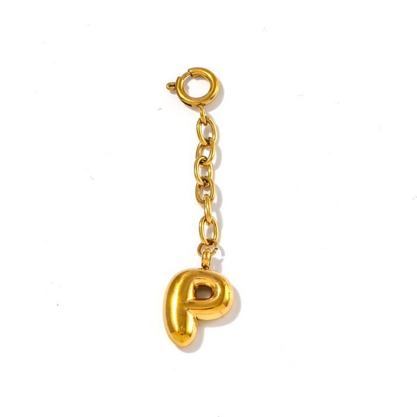 Unique Souls - Bubble Letter Bikini Charms Hinged Clip Clasp - Made for the Water