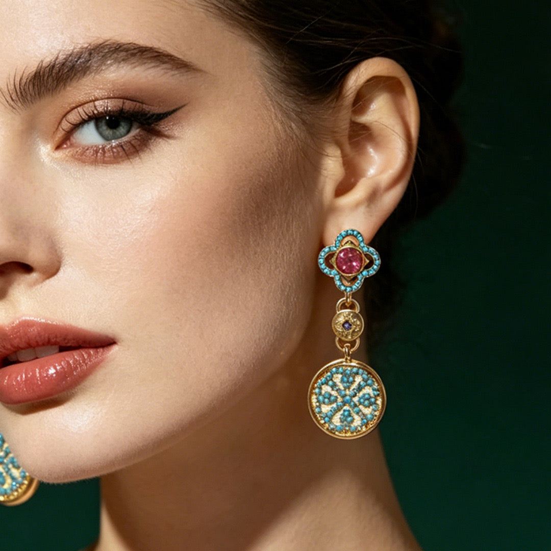 Fatima Dangler Earrings