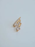 Diamond Rose Gold Earrings