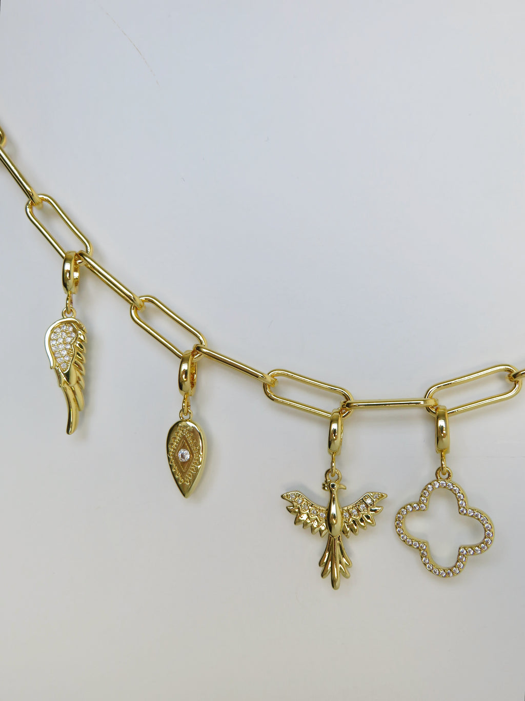 Charm Bar Chain - 18k Gold Plated - Handbag Chain