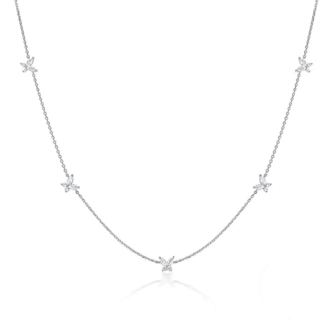 Butterfly Necklace - Sterling Silver