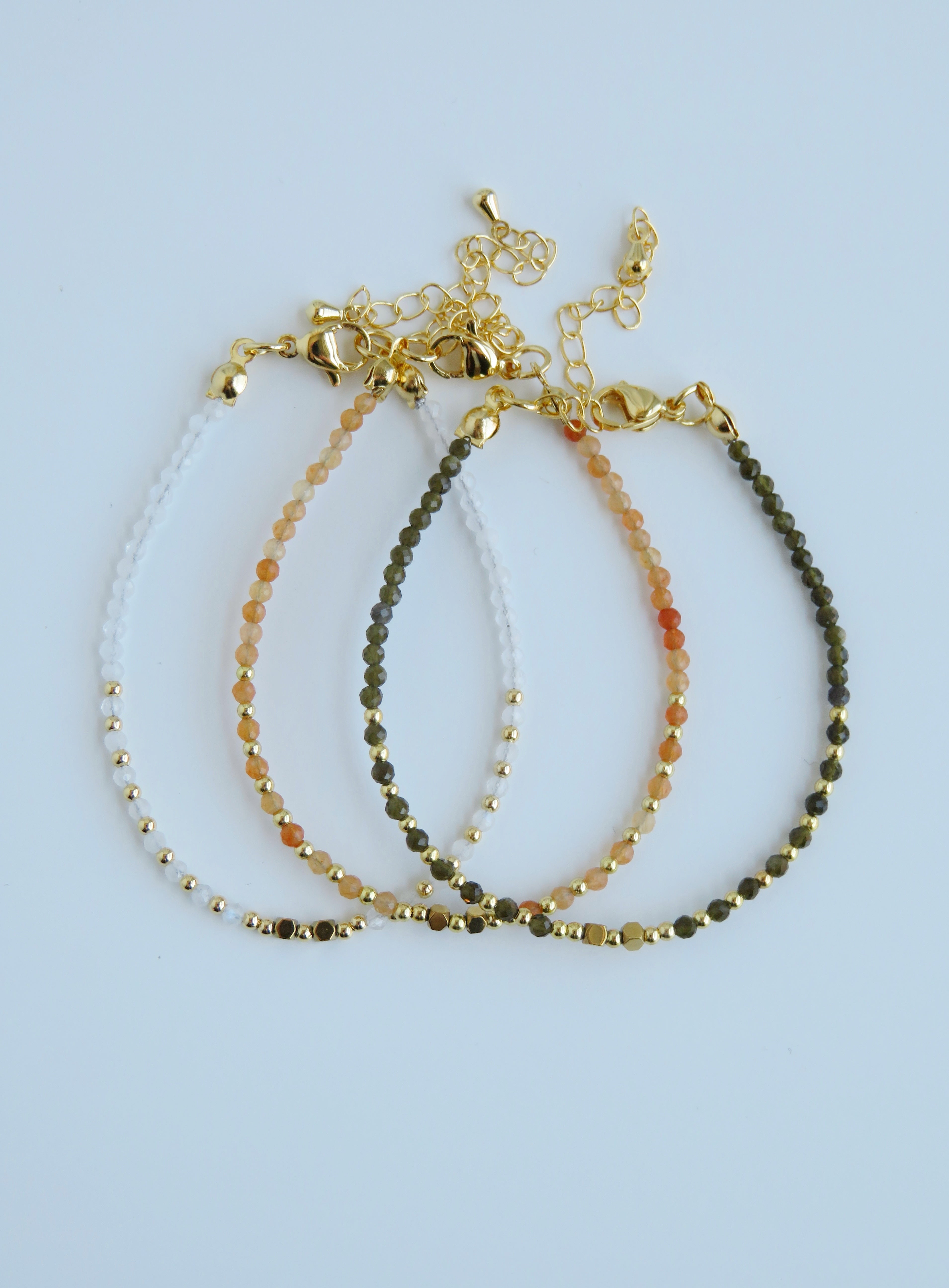 Crystal Beaded Bracelets