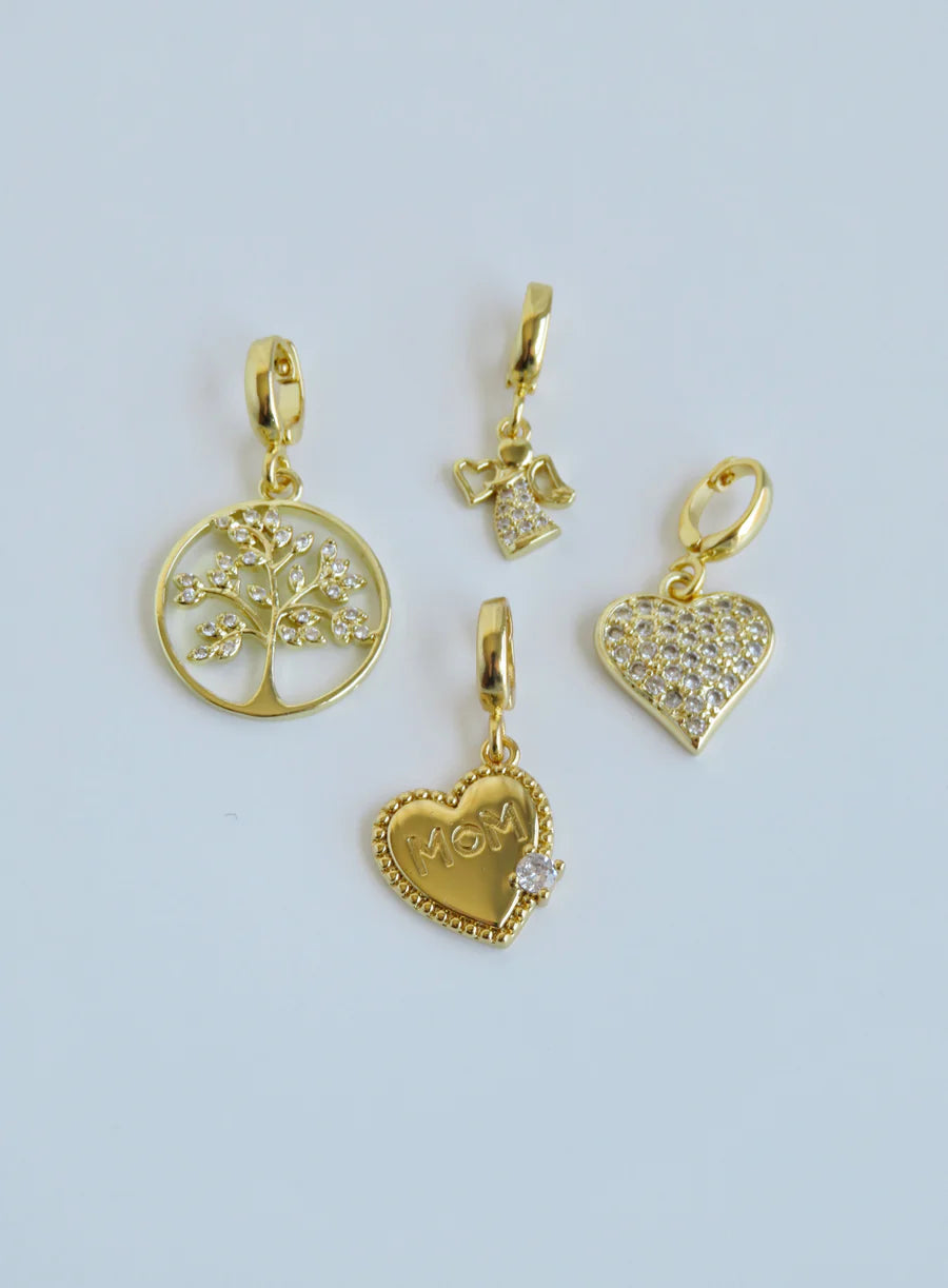 Symbolic Clip Charm  - Charms with Hinged Clasp