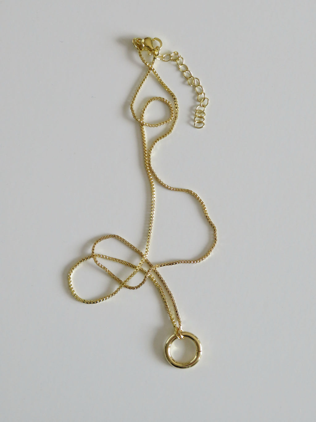 Sabrina -  Charm Holder Necklace