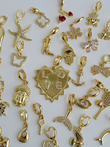Mystery Charms - Charms with Hinged Clasp