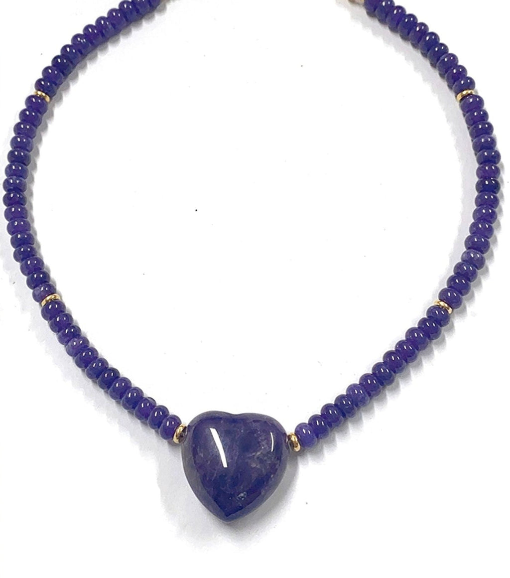 Sag Harbor Beaded Heart Necklace