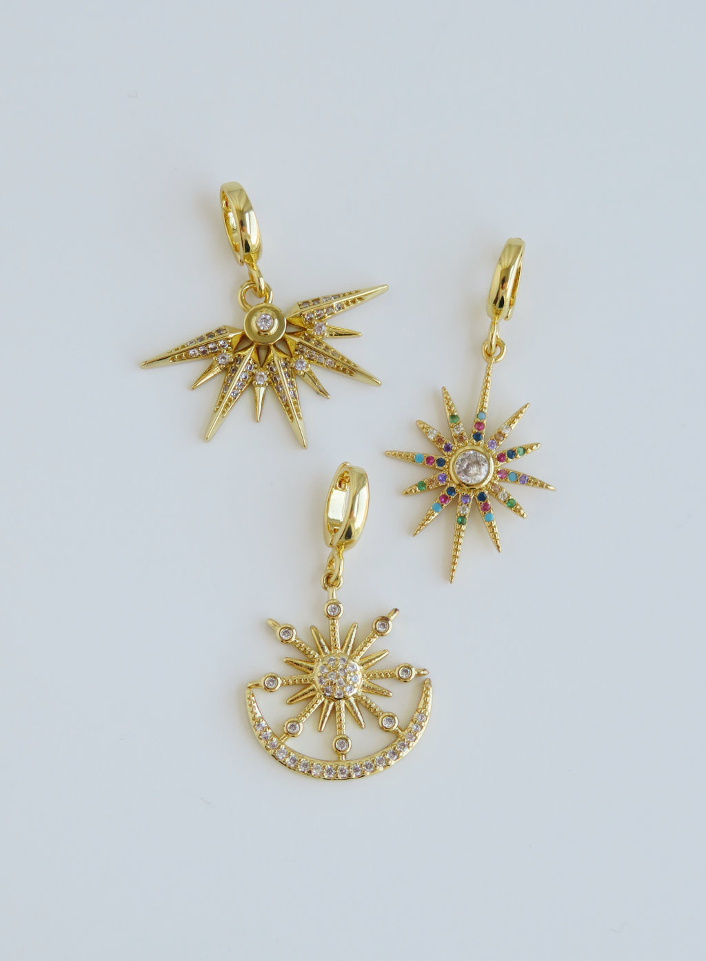 Celestial Charms with Hinged Clasp