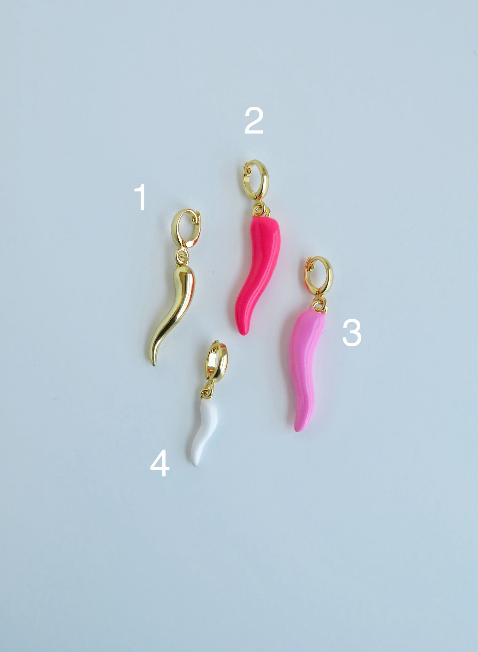 Essential Protection - Cornicello Charms with Hinged Clasp