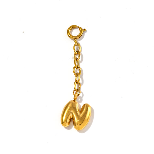 Unique Souls - Bubble Letter Bikini Charms Hinged Clip Clasp - Made for the Water