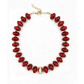 Golden Cordelia Rondelle Necklaces