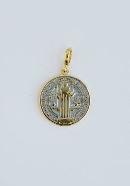 Enamel Religious Charms - Hinged Clasp