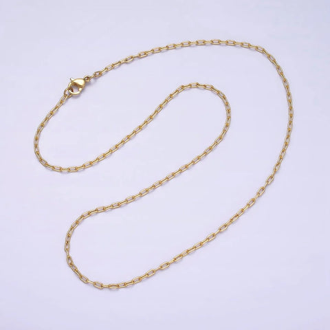 Caden 24k Clip Chain - 16”