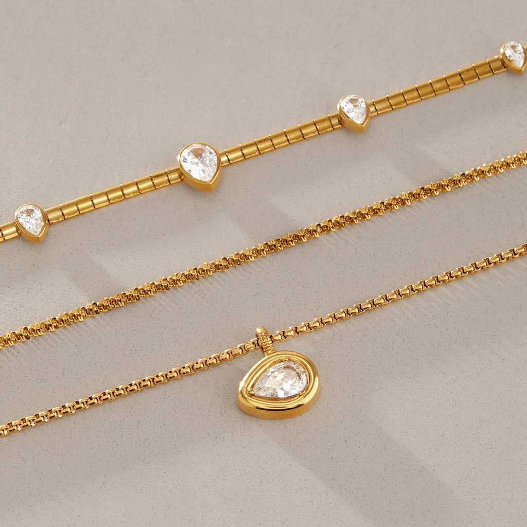 Ulla Diamond Layering Necklaces