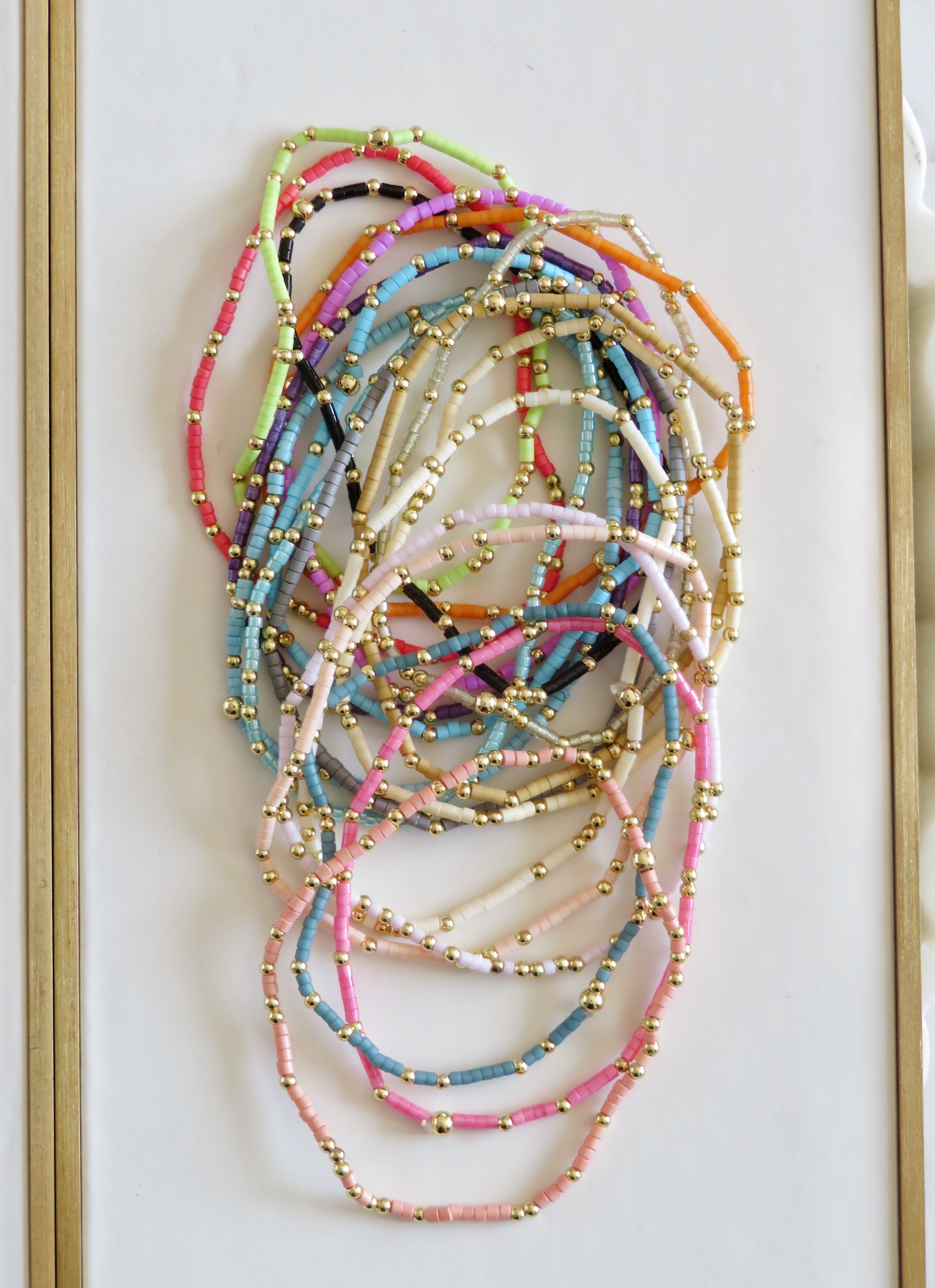 Colorful Beaded Bracelets