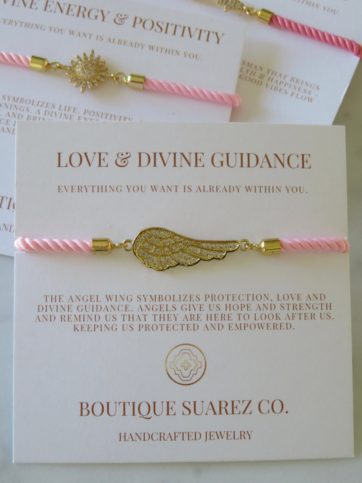 Pink Cord Bracelet