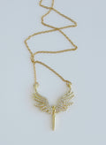 Divine Guidance Angel Wing Necklace