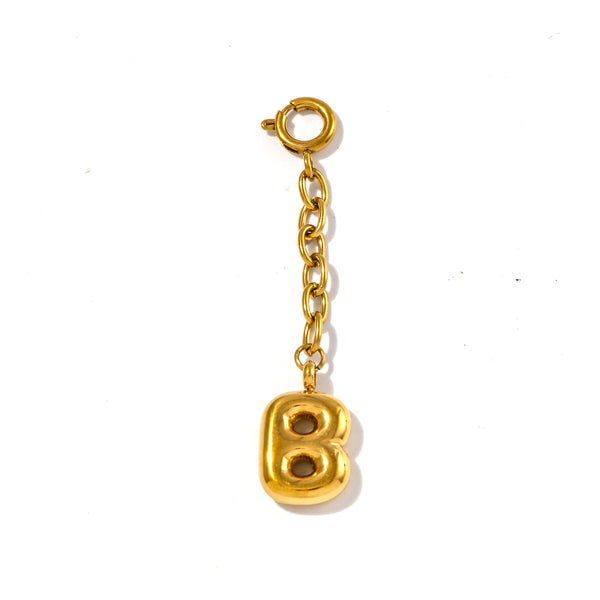 Unique Souls - Bubble Letter Bikini Charms Hinged Clip Clasp - Made for the Water