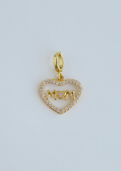 Mom Charmswith Hinged Clasp
